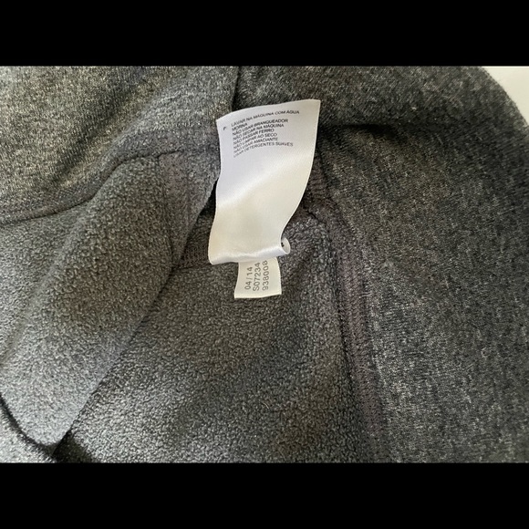 Adidas Mens Gray Neon Orange sweatshirt Hood Climawarm material Size large - Picture 7 of 13